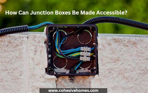 do junction boxes have to be exposed|can junction boxes be covered.